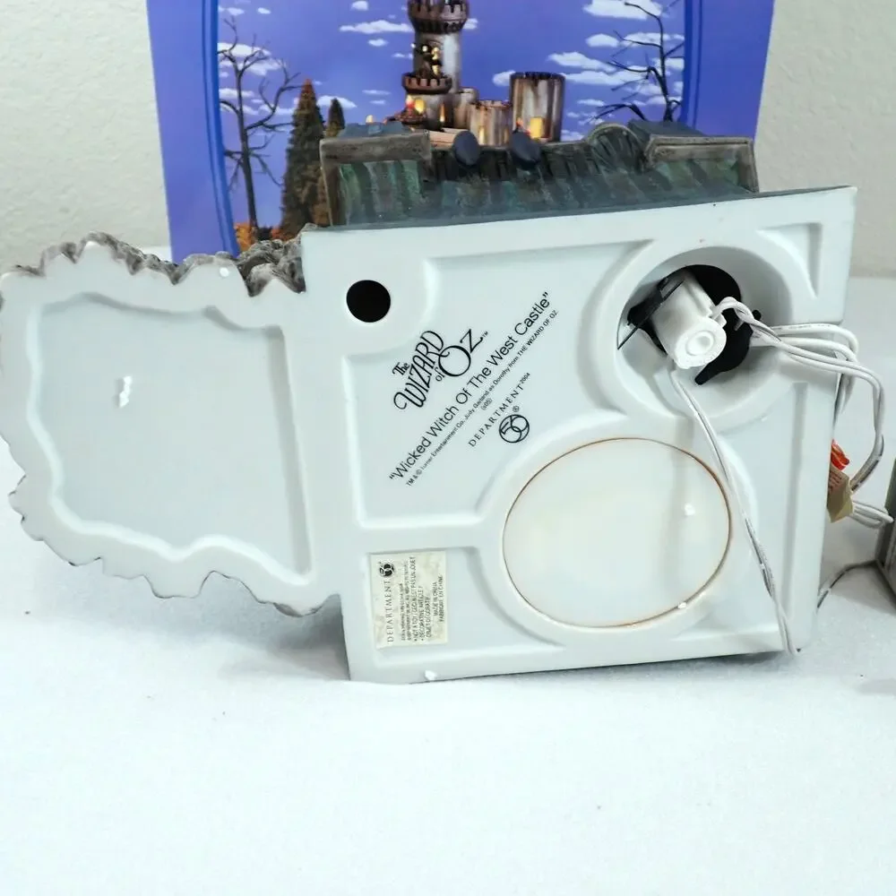 Dept 56 Wizard of Oz Wicked Witch Castle Animated 56.59352 with Box